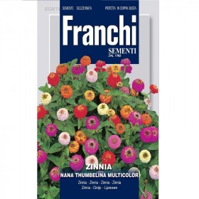 Sementi Franchi Zinnia Nana Thumbelina Multicolor gr.2 art.358/10 