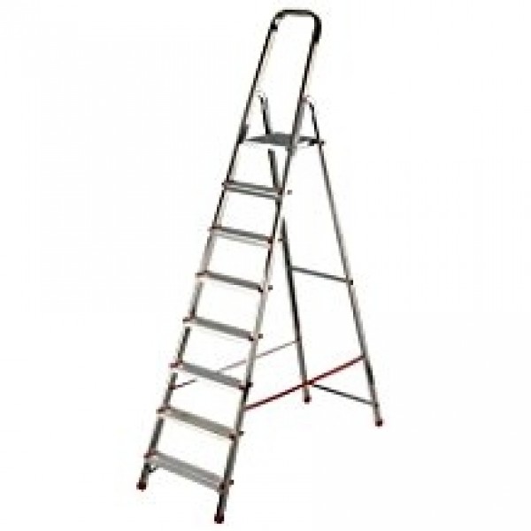 100890 SCALA ALLUMINIO 8 GRADINI PLUS ARTUBA